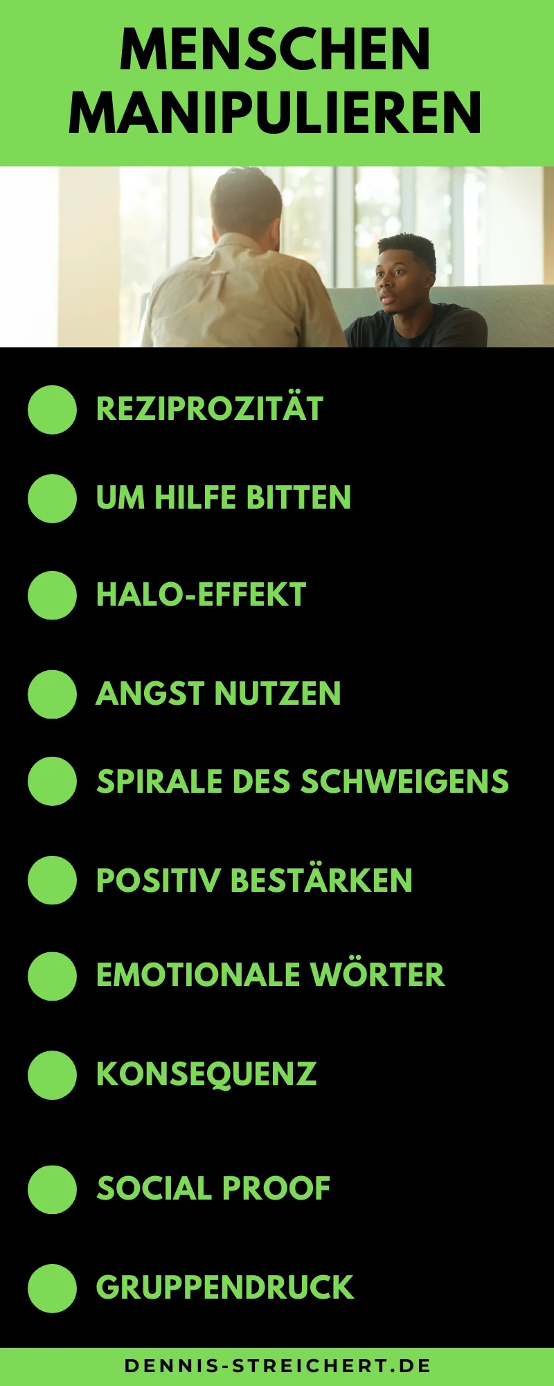 Menschen manipulieren Anleitung
