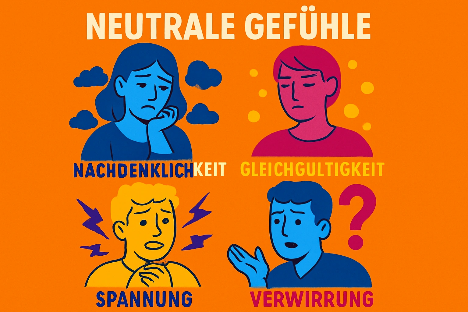 Liste der Gefühle 10