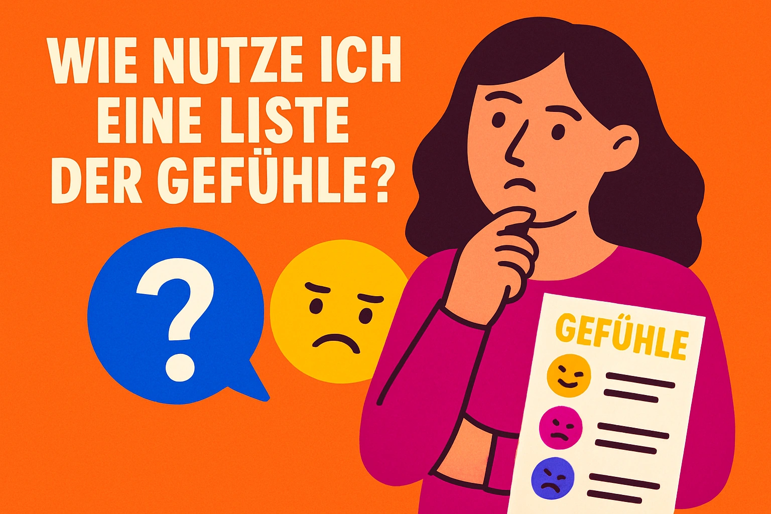 Liste der Gefühle 24