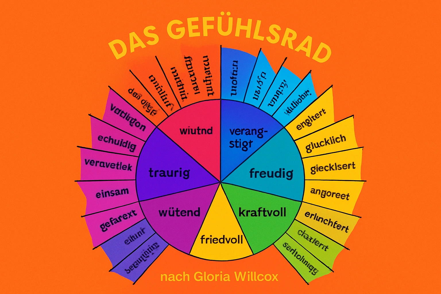 Liste der Gefühle 6