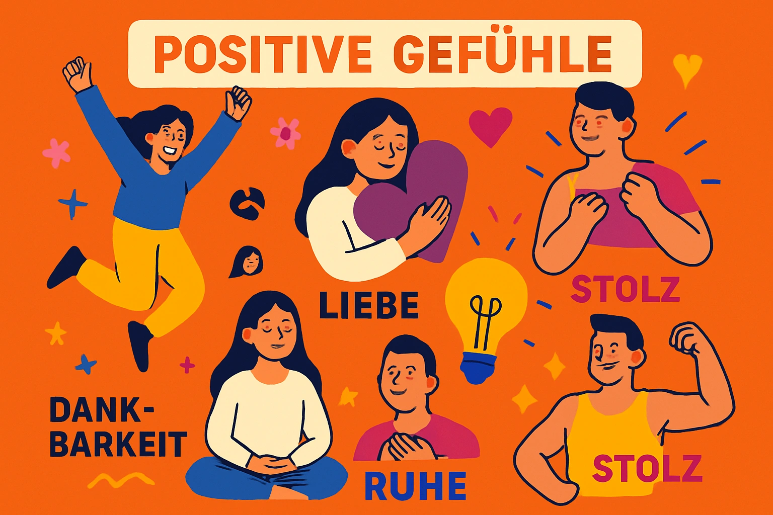 Liste der Gefühle 8