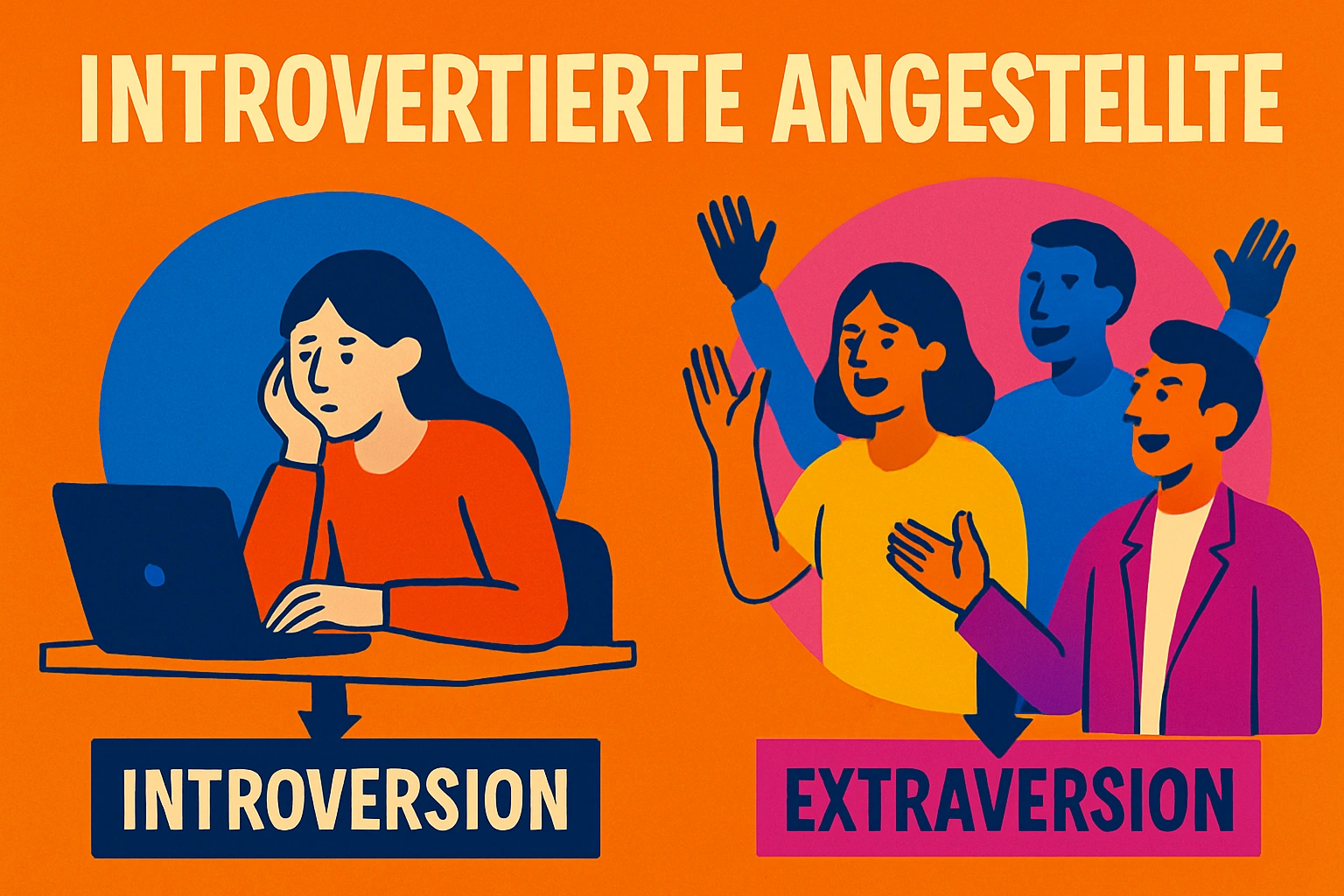 Introvertierte Angestellte 2