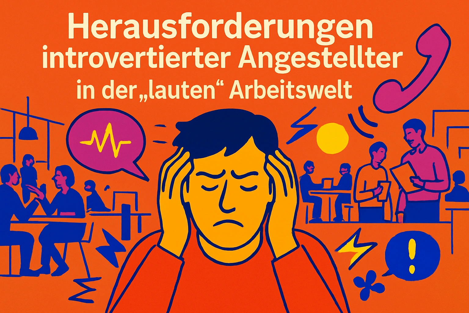 Introvertierte Angestellte 5