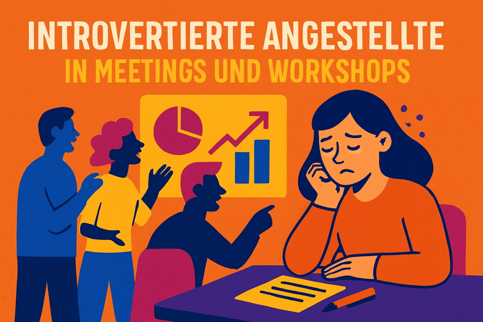 Introvertierte Angestellte 8
