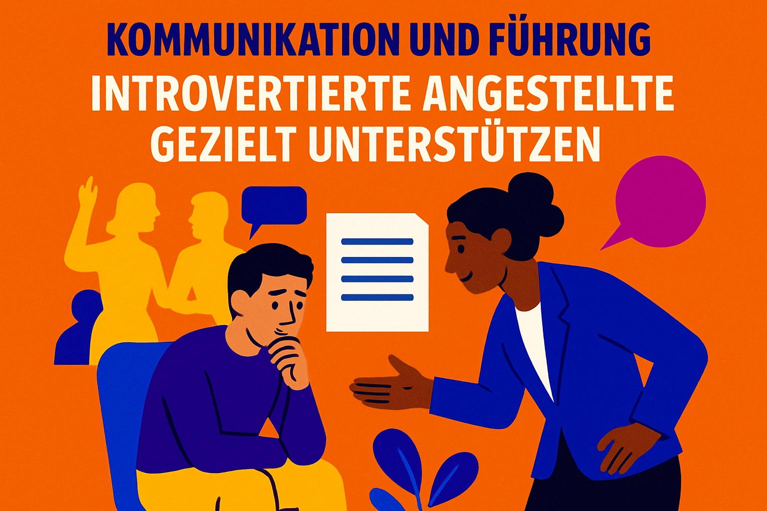 Introvertierte Angestellte 9
