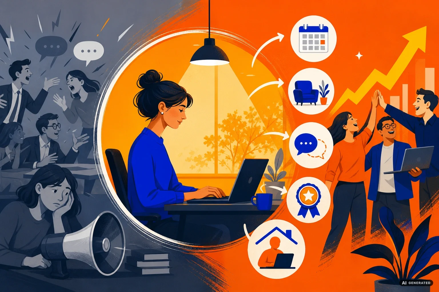 Introvertiert im Job? So glänzt du, ohne laut zu sein Introvertiert im Job 15